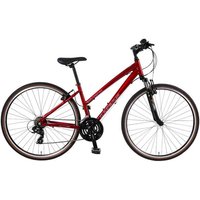Claud Butler Bike Explorer 2.0 Low Step Road/Mountain Hybrid Red 16"