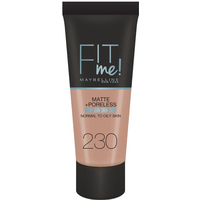 Maybelline New York Fit Me Matte & Poreless foundation 230 natuurlijk beige 30 ml