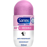 Sanex Derma Care Invisible Dry 48hr Roll On Deodorant 50ml