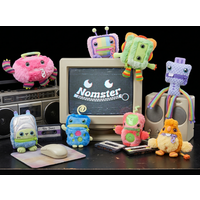 Blind box pluche hangend accessoire uit de retro-serie van oude apparaten