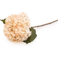 Candlelight Artificial Hydrangea Flower Stem Cream 46cm