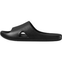 PUXI Litchi Wood Slide Slippers Pearl Black Size 42-43 Unisex Minimalist Fashion