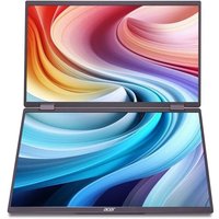 Acer LCD PD163QBMIUUX PD3-serie 15,6"/LCD IPS/2x1920x1080/16:9/8 ms/250/100 m:1/1xHDMI/2xUSB Type-C/1xDP/Zwart