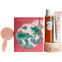 Beauty Of Joseon Limited Edition Holiday Set: Ginseng Oogmaskers (60 stuks) + Ginseng Toner (150 ml) + Ginseng Oogcrème (30 ml) + Make-upspiegel