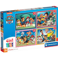 Clementoni Supercolor puzzel PAW Patrol - 12 stuks, meerkleurig