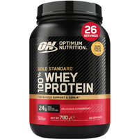 Optimum Nutrition Gold Standard 100% Wei-eiwitpoeder – 780 g – Heerlijke aardbei