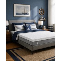 MENDALE matrastopper van traagschuim - 2,5 cm comfortabele matrastopper, drukverlichting, ultrazacht & hypoallergeen, 90 x 200 cm