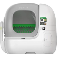 PETKIT Purobot Max Pro 2 avec caméra - Bac à litière autonettoyant pour chat (Gris)