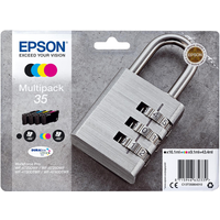 Epson Padlock multipack 4 kleuren 35 DURABrite Ultra inkt