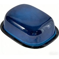 YumiPLUS Retro Blue Butter Dish with Lid Set of 1