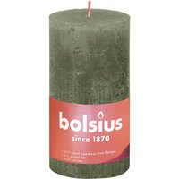 BOLSIUS Rustic Stompkaars 13 cm Fris Olijfgroen