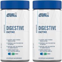 Applied Nutrition Digestive Enzymes Digestion Capsules - 60 Capsules (2 Packs)