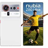 nubia Z80 Ultra 5G Simlockvrije Android-telefoon, Snapdragon 8 Elite Gen 5, 50 MP AI Triple Camera, 80 W Draadloos Opladen, 6,8" 144 Hz AMOLED Volledig Scherm, Gaming Smartphone 16+512 G Dual SIM, NFC