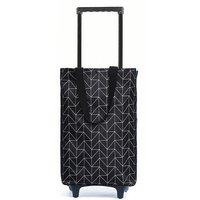 SNSP Portable Lightweight Pull Rod Trolley - Foldable - Black