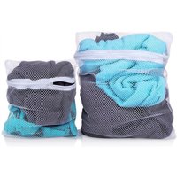 Basic Waszakken Set - 2 Stuks, 40 x 30 cm & 30 x 25 cm, Wit