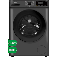 CHiQ JKW105883G 10kg 1400 Spin Freestanding Washing Machine - Dark Graphite Grey - A Energy Rated