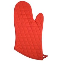Dexam Single Oven Glove Love Colour 100% Cotton Scarlet Red