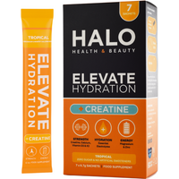 HALO Elevate Hydration Creatine Sachets Tropical Flavour - 7 Sachets