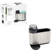 BLACK + DECKER Sink Tidy with Dispenser Stainless Steel