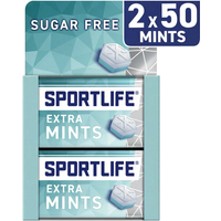Sportlife Extra Mints - 2 x 50 stuks, 70 g