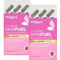 Wellgard Skin Fuel Deep Skin Nutrition Vegan Capsules - 30 Capsules (2 Packs)