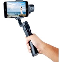 Verbex C16 Smart Gimbal Phone Anti-Shake Stabiliser, Portable & Foldable, Compatible with Android & Apple Devices, with Shooting Guide & Face Tracking, Vlog Stabiliser for YouTube & TikTok