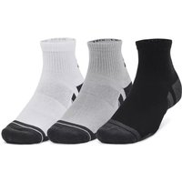 Under Armour Performance Tech Unisex 3-Pack Quarter Socks - Mod Gray