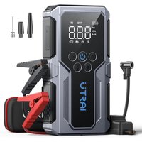 UTRAI JS-9 3000A Jumpstarter met luchtcompressor 150PSI, 18W QC-powerbank, 12V autobatterijlader, LED-scherm, 3 standen zaklamp