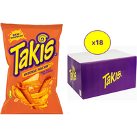 Takis maïssnack Intense Nacho 100 g x 18
