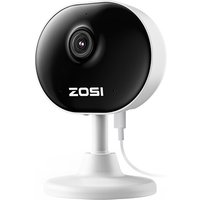 ZOSI C688 wifi-domecamera 1080p voor binnen, mini-CCTV-beveiligingscamera, voor bewaking van ouder/baby/hond/huisdier, met app, dag- en nachtbeelden, bewegingsdetectie, 2-weg audio, 1 stuk