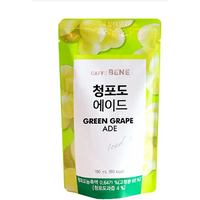 Caffe Bene groene druivenade in zakje 190 ml