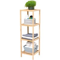 Alpina Bamboe Badkamerrek - 4 Niveaus, Milieuvriendelijk