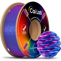 CAILAB 3D-printer Filament PLA Silk Dubbele Kleur - Paars & Blauw