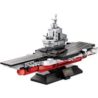 WANGE Type 003 Vliegdekschip 392 Stuks Bouwstenenset Voor Hobbybouwers