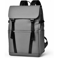 Urban Flip Cover 15,6 inch Laptoprugzak, Waterbestendige Multicompartment Rugzak, Anti-scratch Casual Daypack met Bagageband, Wonen Zakelijke Reizen Schoolrugzak