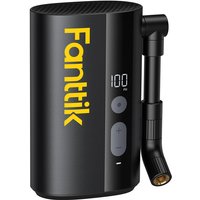 Fanttik X9 Ace Mini Bike Pump, 32s Fast Inflate Bike Pump with Gauge, 150PSI Electric Air Pump with Presta and Schrader Valve, Suitable for Mountain Bike, Road Bike, Electric Bike, MTB