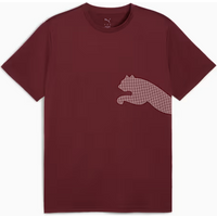Puma Men's Tad Big Logo Tee - Ruby Shimmer
