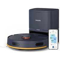 Philips HomeRun 2000-serie robotstofzuiger met dweilfunctie en automatisch leegstation – XU2100/15 – 6000 Pa krachtige zuigkracht – compact ontwerp