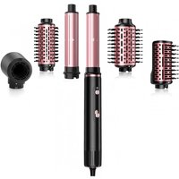NICEBAY haardrogerborstel met borstelloze motor van 110.000 omw/min - 5-voudig multifunctioneel stylingapparaat voor snel drogen, krullen, volume geven en stijlen | hete-luchtborstel met hoge snelheid voor alle haartypen