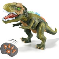 UINLE Baby Robot Dinosaurus Speelgoed voor Kinderen Jongens 3+ Grote T. Rex met Licht en Realistisch Grommend Geluid, Afstandsbestuurbare Lopende & Dansende Dinosaurus, Elektronisch Speelgoed voor Kinderen, Verjaardagscadeau voor Kinderen Jongens Meisjes