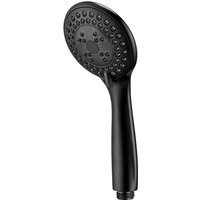 Croydex Nero Shower Head with 3 Settings - Black