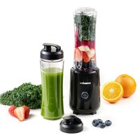 ochama Personal Blender 300W, 600ml Draagbare Smoothie Maker met Drinkfles, Compact voor Thuis, Eén-Knops Bediening, IJs Vergruizen, Afneembare Messen, Shakes, Sap, Babyvoeding, Koude Dranken