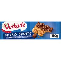 Verkade Nobo Spritzed Melkchocolade - 150 g