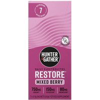 HUNTER & GATHER Restore Electrolytes Berry Hydration Support Sachets Flavour - 7 Sachets