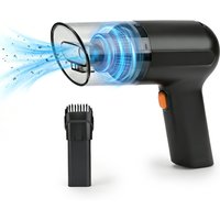 ATSHARK H2216-1 mini auto stofzuiger, 3000Pa sterke zuigkracht, draadloze draagbare handstofzuiger, 1800mAh USB-opladen, zwart