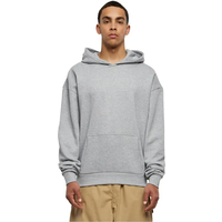 Urban Classics extra dikke sweat- en fleecehoodie - grijs, maat L