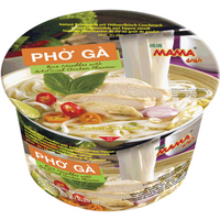 MAMA Instant Bowl Noedels Vietnamese Pho Ga (Kipsmaak) 65 g