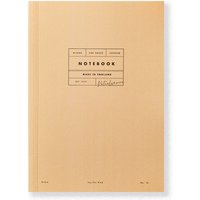 Katie Leamon A5 Notebook 300 Blank Pages 100GSM Ochre