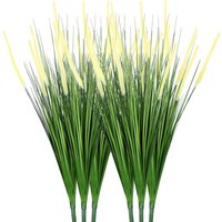 32inch yellow foxtail reed onion grass -6PCS