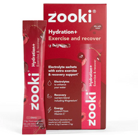 Zooki Electrolytes + Exercise Recovery Cherry Flavour - 20 x 7.9g